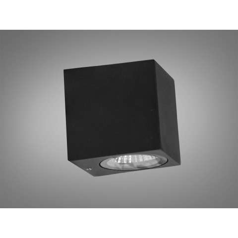 Світильник фасадний LED Diasha DFB-8001BK, 3W, 4100K, металевий, настінний, IP67, для підсвітки архітектурних елементів
