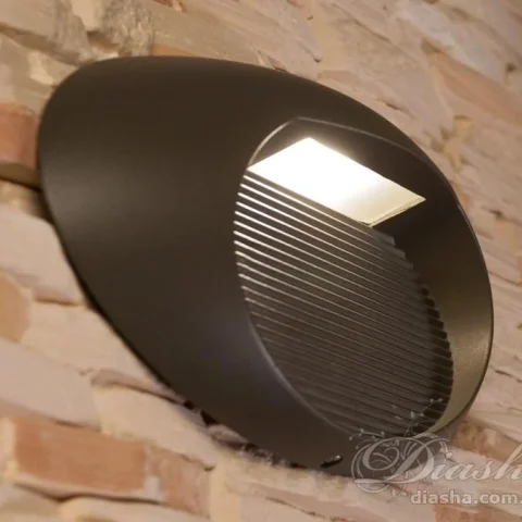 Світильник настінний LED Diasha DFB-8055GR NW 4W, сірий, IP67, Loft Світильник настінний LED Diasha DFB-8055GR NW 4W, сірий, IP67, Loft