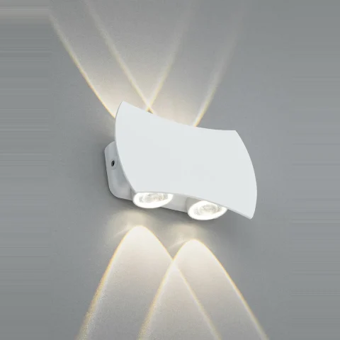 Настінний фасадний LED світильник Diasha DFB-8623-4WH (4 лампи) Настінний фасадний LED світильник Diasha DFB-8623-4WH (4 лампи)