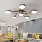 Світлодіодна LED люстра Linisoln Dim 9609/5+1GY Світлодіодна LED люстра Linisoln Dim 9609/5+1GY