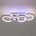 Люстра H8022/2+2HR LED 3color