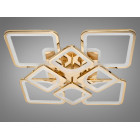 Стельовий світильник LED Diasha H8060/4+4G, 155W, 3200K-6500K, золото, сучасний стиль для дому