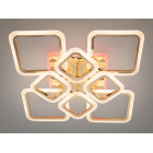 Люстра стельова LED Diasha HA8060/4+4G, 115W, 3200K-6500K, золото, сучасний стиль з пультом управління Люстра стельова LED Diasha HA8060/4+4G, 115W, 3200K-6500K, золото, сучасний стиль з пультом управління