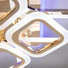 Люстра HA8060/4+4G LED 3color