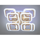 Люстра стельова LED Diasha HAS8060/4+4G, 110W, 3200K-6500K, золото, хай-тек стиль, пульт ДУ, для вітальні, спальні, кухні Люстра стельова LED Diasha HAS8060/4+4G, 110W, 3200K-6500K, золото, хай-тек стиль, пульт ДУ, для вітальні, спальні, кухні