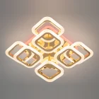 Люстра HAS8060/4+4G LED 3color