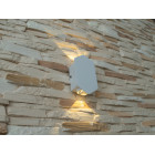 Фасадний світильник LED Diasha HS8163-2W-WH, 2W, IP67, метал, Loft стиль