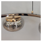 Світлодіодна люстра підвісна Artlight LQ7125-6 з шістьма графітовими плафонами, 35W Світлодіодна люстра підвісна Artlight LQ7125-6 з шістьма графітовими плафонами, 35W