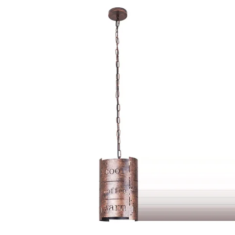 Подвесной светильник Levistella 761CF01-1 BK+GD, E27, черный металл с золотыми элементами, стиль лофт