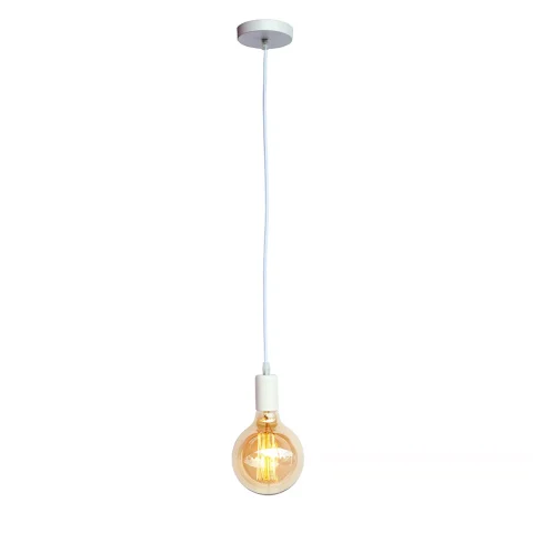 Подвесной светильник Levistella 7527120-1 WH, E27, белый металл (LOFT)