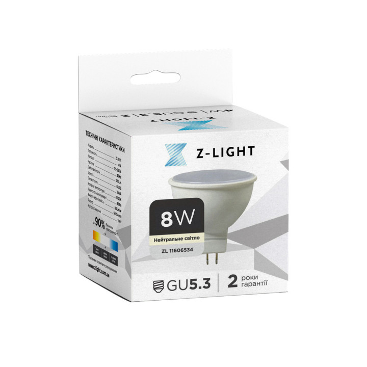 Лампа LED Levistella The Light 1031 MR16 8w 4000k, 8W, 4000K, GU5.3, 720Лм, сучасний стиль для освітлення Лампа LED Levistella The Light 1031 MR16 8w 4000k, 8W, 4000K, GU5.3, 720Лм, сучасний стиль для освітлення