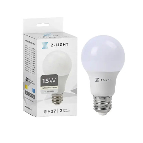 Лампа LED Levistella The Light 1003 Е27 15w 4000k А60, 15W, 4000K, A60, 1350Lm, сучасний стиль