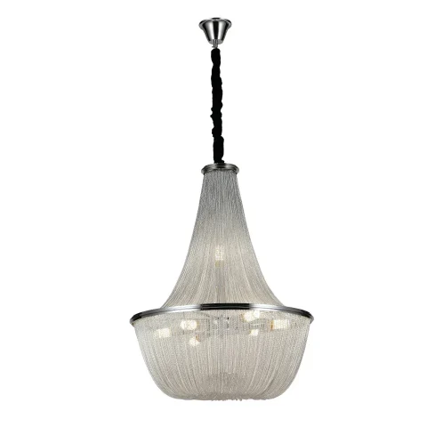 Люстра стельова LED Levistella 908D0029-8 Silver, 8 ламп, E14, срібний метал, неокласичний стиль