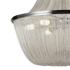 Люстра стельова LED Levistella 908D0029-8 Silver, 8 ламп, E14, срібний метал, неокласичний стиль Люстра стельова LED Levistella 908D0029-8 Silver, 8 ламп, E14, срібний метал, неокласичний стиль