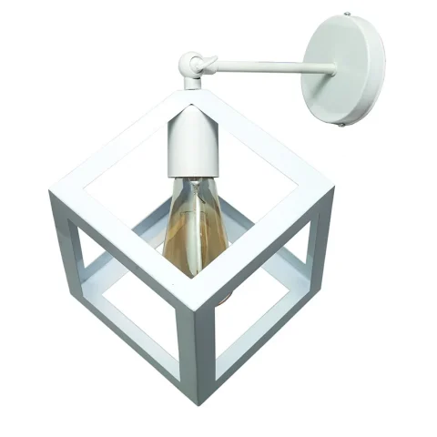 Бра настенное Levistella 707W136-1 WH, E27, белый металл (лофт) Бра настенное Levistella 707W136-1 WH, E27, белый металл (лофт)
