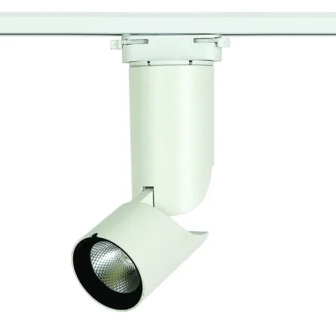 Трековий світильник LED Levistella 901COB-1120 WH, 12W, білий метал, для стельового шинопроводу