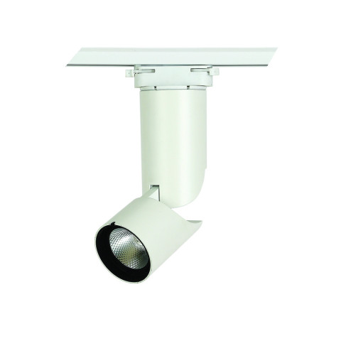 Трековий світильник LED Levistella 901COB-1120 WH, 12W, білий метал, для потолочного шинопроводу
