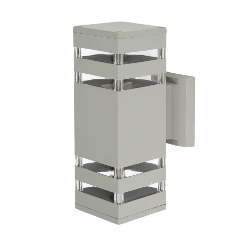 Бра настінне Levistella 767L5169-WL-2 GY, 2 Е27, метал, скло, сірий, для вулиці