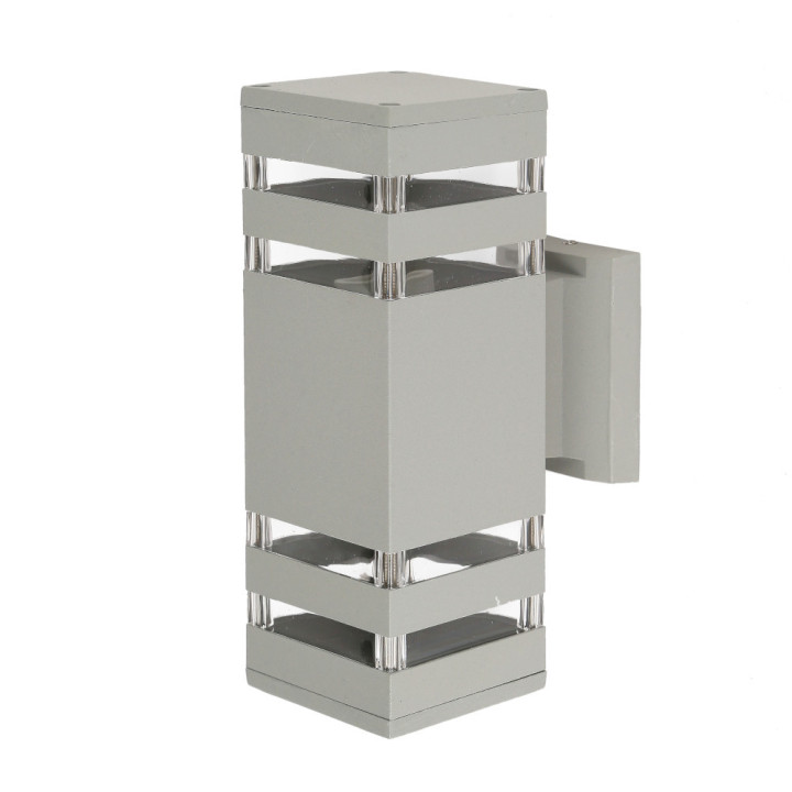 Бра настінне Levistella 767L5169-WL-2 GY, 2 Е27, метал, скло, сірий, для вулиці Бра настінне Levistella 767L5169-WL-2 GY, 2 Е27, метал, скло, сірий, для вулиці