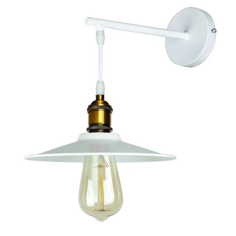 Бра настінне E27 Levistella 752W837F2-1 WH, білий метал, 220 мм (плафон), стиль лофт