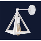 Бра настінне Levistella 756W220F-1 WH, E27, 60W, білий метал, стиль лофт