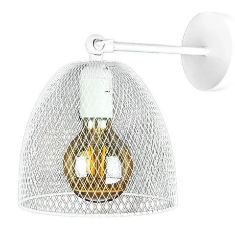 Бра настінне Levistella 907W013F-1 WH, білий метал, сучасний стиль