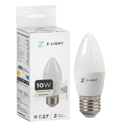 Лампа LED Levistella The Light 1002 E27 10W 4000K свічка 850 лм