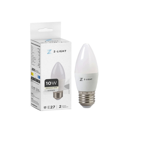 Лампа LED Levistella The Light 1002 Е27 10w 4000k свічка, 10W, 4000K, свічка, 850Лм