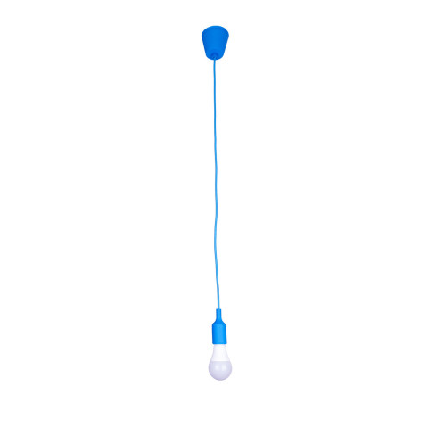 Светильник підвісний Levistella 915002-1 Blue, E27, 1 м, яскраво-блакитний, стильний дизайн для вітальні