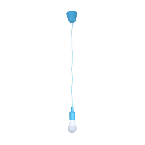 Світильник підвісний Levistella 915002-1 Light Blue, E27, світло-голубий, 1м, вінтажний стиль для вітальні