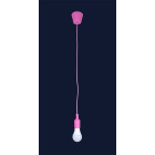 Світильник підвісний Levistella 915002-1 Pink, E27, рожевий, 1 метр, сучасний стиль для дому