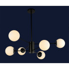 Люстра молекула Levistella 7526033-6 BK+WH Люстра молекула Levistella 7526033-6 BK+WH