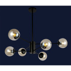 Люстра молекула Levistella 7526033-6 BK+BR Люстра молекула Levistella 7526033-6 BK+BR