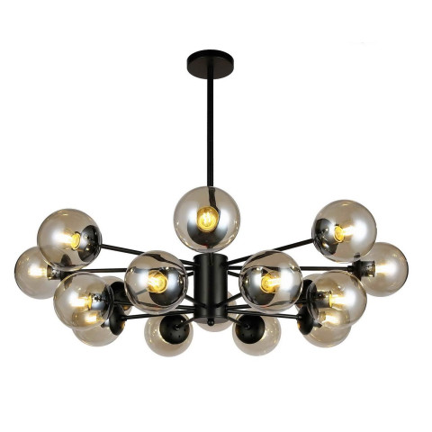 Люстра молекула Levistella 7526033-16 BK+BR