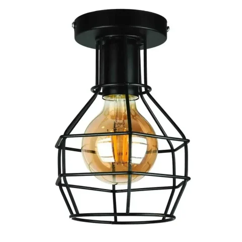 Підвіс у стилі loft Levistella 756XPR1618F-1 BK (1×E27)