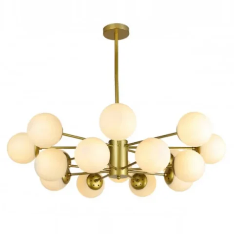 Люстра молекула Levistella 7526033-16 GD+WH