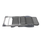 Складний стілець Levistella GP20022010 GRAY, 3 положення нахилу спинки, сірий, для дачі, вага 3,1 кг Складний стілець Levistella GP20022010 GRAY, 3 положення нахилу спинки, сірий, для дачі, вага 3,1 кг