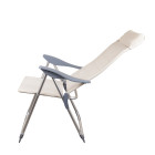 Складний стілець Levistella GP20022010 IVORY, висота 101 см, бежевий, текстилен, для дачі Складний стілець Levistella GP20022010 IVORY, висота 101 см, бежевий, текстилен, для дачі