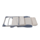 Складний стілець Levistella GP20022010 IVORY, висота 101 см, бежевий, текстилен, для дачі Складний стілець Levistella GP20022010 IVORY, висота 101 см, бежевий, текстилен, для дачі