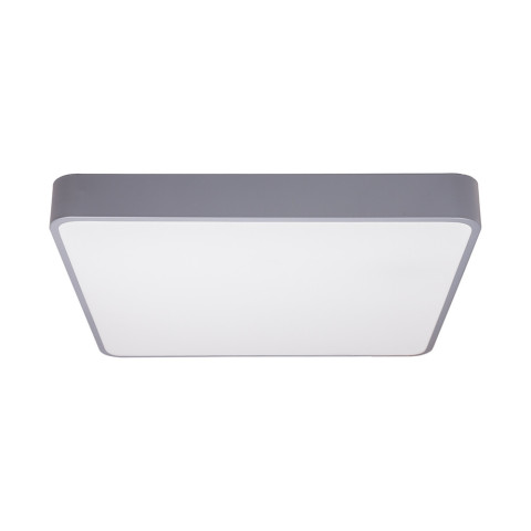 Люстра стельова LED Levistella 752L71 GRAY, 76W, білий акрил, сірий метал, сучасний стиль