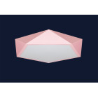 Люстра потолочна LED Levistella 752L76 PINK, 50W, рожевий, сучасний стиль Люстра потолочна LED Levistella 752L76 PINK, 50W, рожевий, сучасний стиль