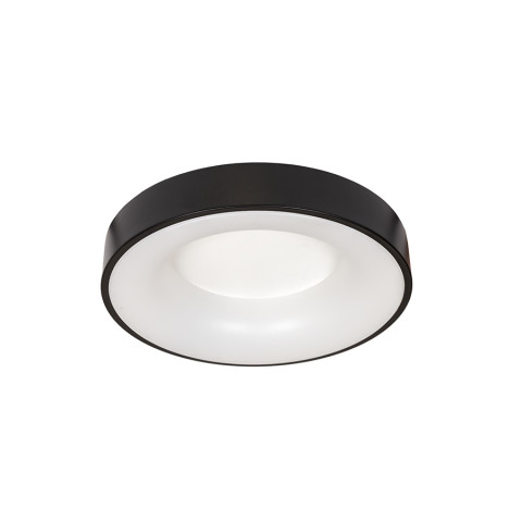 Люстра потолочна LED Levistella 752L57 BK, 36W, чорний метал, білий акрил, сучасний стиль для дому