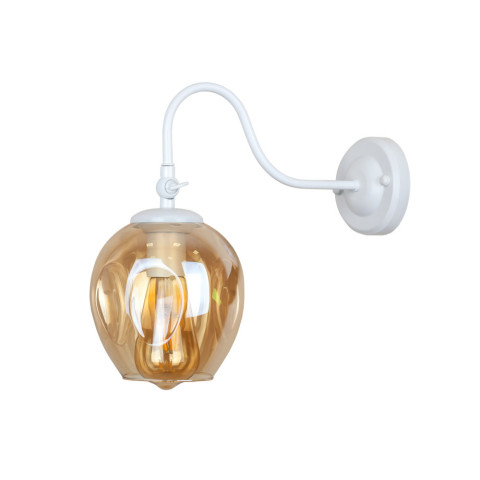 Бра настінне Levistella 756WPR0231F3-1 WH+BR, E27, 40W, білий + бронза, сучасний стиль для дому Бра настінне Levistella 756WPR0231F3-1 WH+BR, E27, 40W, білий + бронза, сучасний стиль для дому