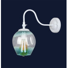 Бра настінне Levistella 756WPR0231F3-1 WH+BL, E27, 1 лампа, білий і блакитний, сучасний стиль Бра настінне Levistella 756WPR0231F3-1 WH+BL, E27, 1 лампа, білий і блакитний, сучасний стиль