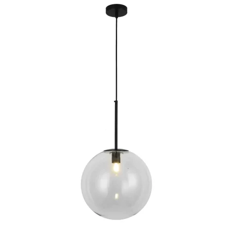 Підвісна люстра в стилі лофт куля Levistella 9163430-1 BK+CL