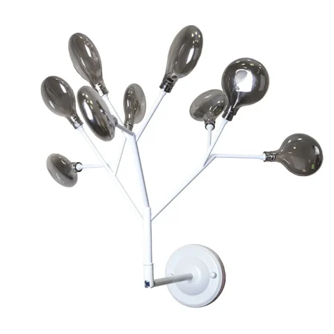 Бра настінне Levistella 756LPR0031-9 WH+BK, 9W, G4, білий і чорний