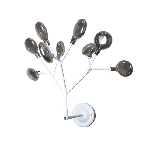 Бра настінне Levistella 756LPR0031-9 WH+BK, 9W, G4, білий і чорний, сучасний стиль для дому Бра настінне Levistella 756LPR0031-9 WH+BK, 9W, G4, білий і чорний, сучасний стиль для дому