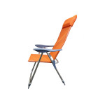 Складний стілець Levistella GP20022010 ORANGE, оранжевий, висота 101 см, вага 3,1 кг, навантаження 110 кг, для дачі Складний стілець Levistella GP20022010 ORANGE, оранжевий, висота 101 см, вага 3,1 кг, навантаження 110 кг, для дачі