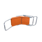 Шезлонг Levistella GP20022017 ORANGE, стальний каркас, текстилин, 110 кг, 4.4 кг, оранжевий, для саду та дачі Шезлонг Levistella GP20022017 ORANGE, стальний каркас, текстилин, 110 кг, 4.4 кг, оранжевий, для саду та дачі