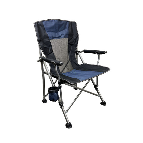 Стул розкладний Levistella GP21032112, комбінований, каркас сталь, Oxford 600D, для дачі з підстаканником